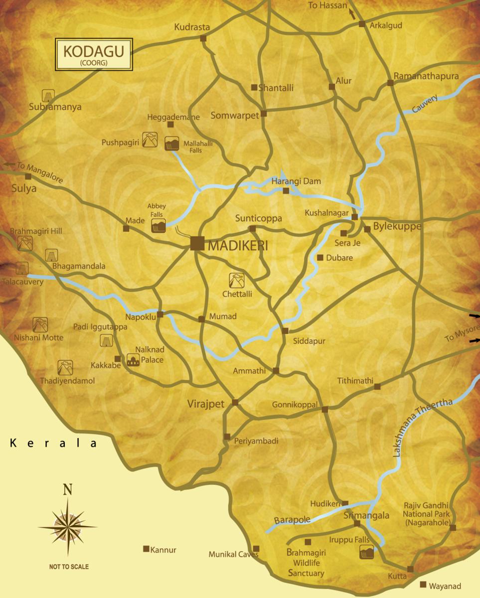 bangalore detailed map