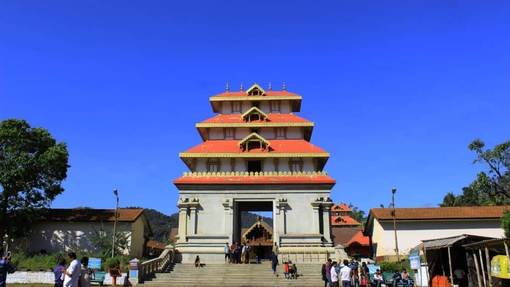 Bhagamandala Temple - Sacred temple at river confluence