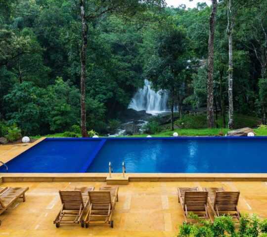 Best Coorg Resort with Swimming Pool &  Waterfalls